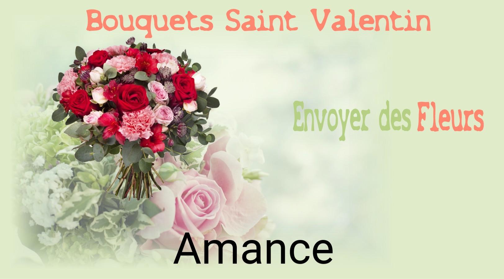 Roses de Saint-Valentin livrées à Amance